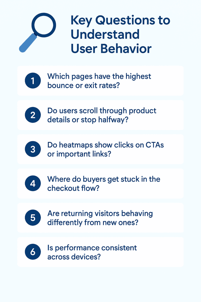 Key Questions to Understand User Behavior